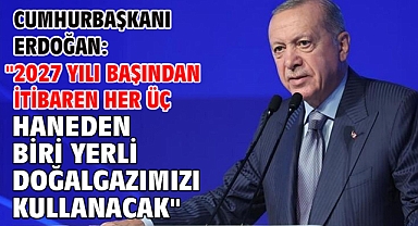 Cumhurbaşkanı Erdoğan: