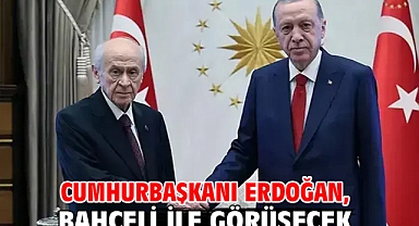 Cumhurbaşkanı Erdoğan, Bahçeli ile görüşecek