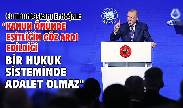 Cumhurbaşkanı Erdoğan: