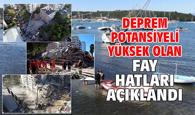 Deprem Potansiyeli Yüksek Olan Fay Hatları Açıklandı