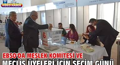 EBSO'da meslek komitesi ve meclis üyeleri için seçim günü
