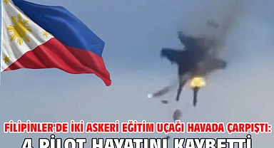 Filipinler'de iki askeri eğitim uçağı havada çarpıştı: 4 pilot hayatını kaybetti