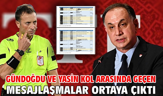 Gündoğdu ve Yasin Kol arasında geçen mesajlaşmalar ortaya çıktı