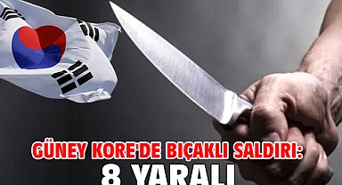 Güney Kore'de bıçaklı saldırı: 8 yaralı