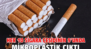 Her 10 sigara çeşidinin 9’unda mikroplastik çıktı