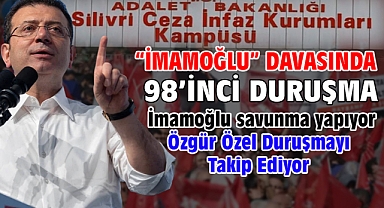 İBB'ye yönelik 'Yolsuzluk' davasında İmamoğlu savunma yapıyor