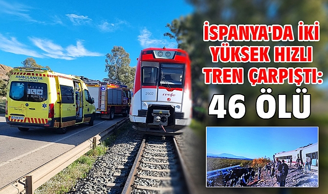 İspanya'da iki yüksek hızlı tren çarpıştı: 46 ölü