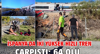 İspanya'da iki yüksek hızlı tren çarpıştı: 64 ölü