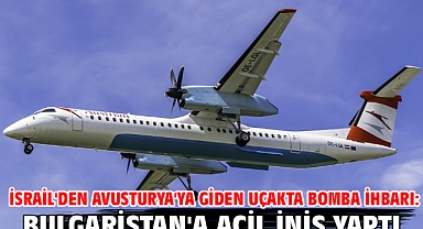 İsrail'den Avusturya'ya giden uçakta bomba ihbarı: Bulgaristan'a acil iniş yaptı