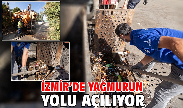 İzmir’de yağmurun yolu açılıyor