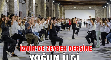 İzmir’de zeybek dersine yoğun ilgi