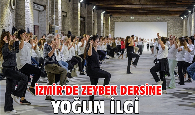 İzmir’de zeybek dersine yoğun ilgi