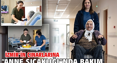 İzmir’in çınarlarına “anne sıcaklığı”nda bakım