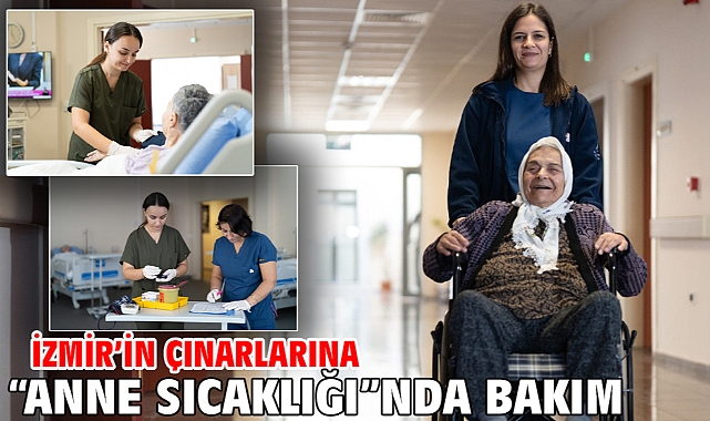 İzmir’in çınarlarına “anne sıcaklığı”nda bakım