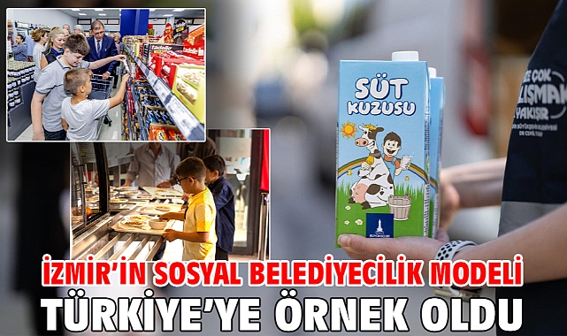 İzmir’in sosyal belediyecilik modeli Türkiye’ye örnek oldu