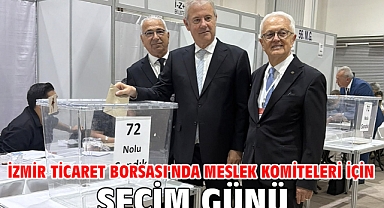 İzmir Ticaret Borsası'nda meslek komiteleri için seçim günü
