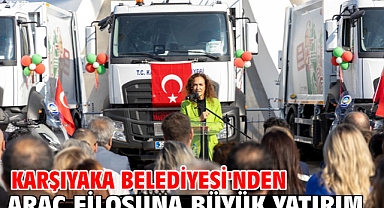 Karşıyaka Belediyesi'nden araç filosuna büyük yatırım