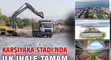 Karşıyaka Stadı'nda ilk ihale tamam