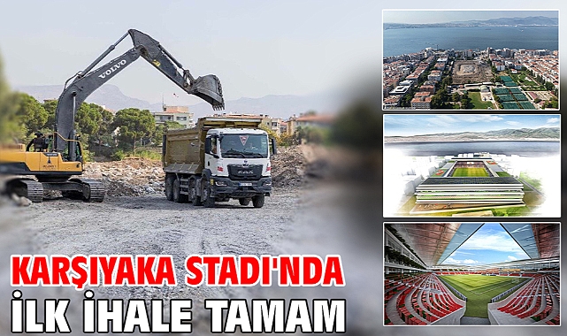 Karşıyaka Stadı'nda ilk ihale tamam