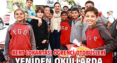 Kent Lokantası Öğrenci Otobüsleri Yeniden Okullarda