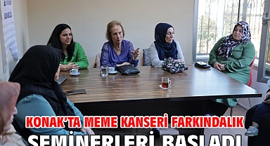 Konak'ta Meme Kanseri Farkındalık Seminerleri başladı