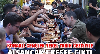 Konaklı gençler Yerel Tarih Gezisiyle Alsancak’ı keşfe çıktı