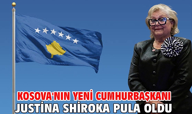 Kosova'nın yeni Cumhurbaşkanı Justina Shiroka Pula oldu