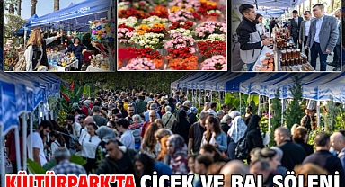 Kültürpark’ta çiçek ve bal şöleni