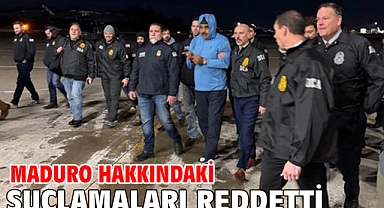 Maduro hakkındaki suçlamaları reddetti