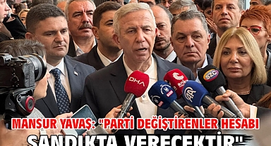 Mansur Yavaş: 