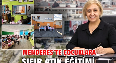 Menderes’te Çocuklara Sıfır Atık Eğitimi