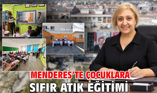 Menderes'te Çocuklara Sıfır Atık Eğitimi