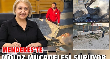 Menderes’te Moloz Mücadelesi Sürüyor