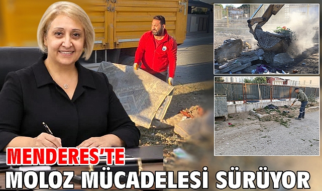Menderes’te Moloz Mücadelesi Sürüyor