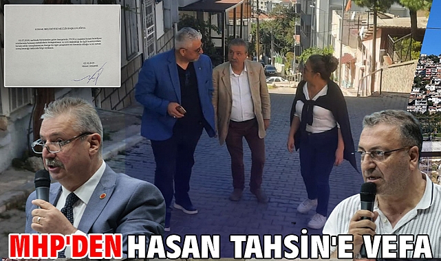 MHP'den Hasan Tahsin'e Vefa