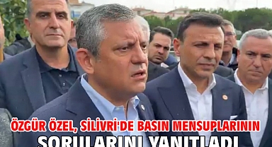 Özgür Özel, Silivri'de basın mensuplarının sorularını yanıtladı