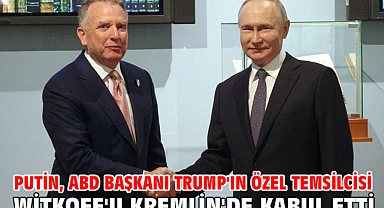 Putin, ABD Başkanı Trump'ın özel temsilcisi Witkoff'u Kremlin'de kabul etti