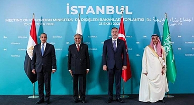 R4 grubu dışişleri bakanlarından ortak bildiri: İsrail işgali istikrarsızlığın temel kaynağı