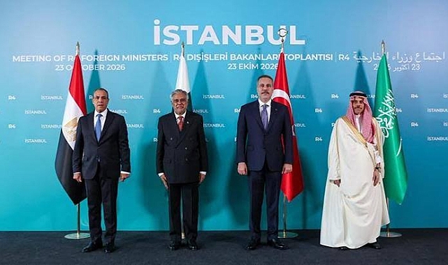 R4 grubu dışişleri bakanlarından ortak bildiri: İsrail işgali istikrarsızlığın temel kaynağı