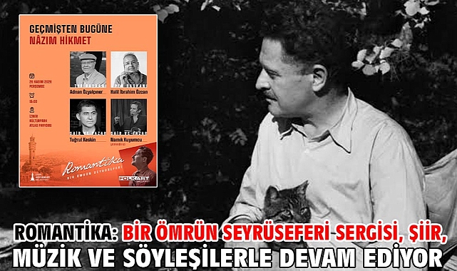 Romantika: Bir Ömrün Seyrüseferi sergisi, şiir, müzik ve söyleşilerle devam ediyor