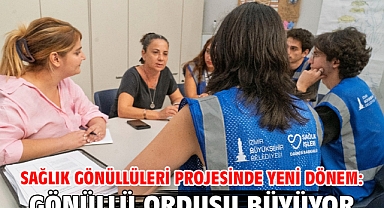 Sağlık Gönüllüleri projesinde yeni dönem: Gönüllü ordusu büyüyor