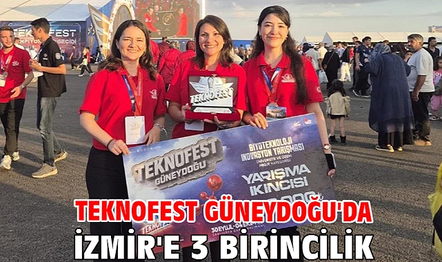 TEKNOFEST Güneydoğu'da İzmir'e 3 birincilik