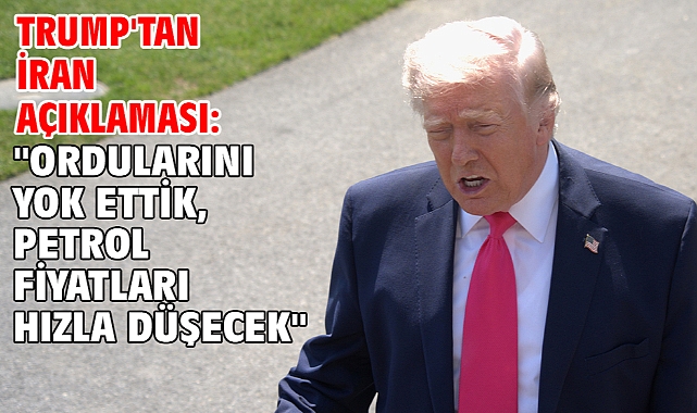 Trump'tan İran açıklaması: