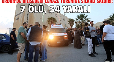Ürdün'de kilisedeki cenaze törenine silahlı saldırı: 7 ölü, 34 yaralı