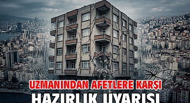 Uzmanından afetlere karşı hazırlık uyarısı