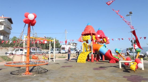 30 Ağustos Parkı’nın açılışı yapıldı