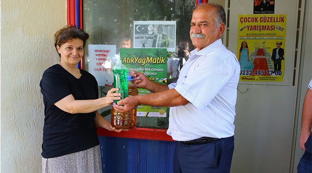 5 Litre Atık Yağa deterjan hediye