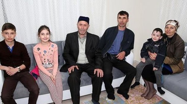 Ahıska Türkleri yeni konutlarına yerleşti