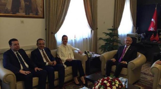 AK Parti Milletvekillerinden Kılıçdaroğlu'na Teşekkkür Ziyareti
