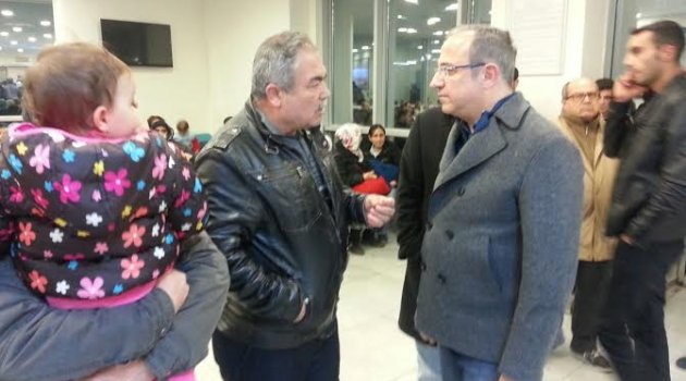 AK Partili Sürekli'den gece mesaisi